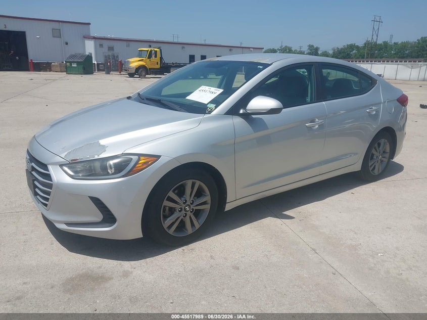 2017 Hyundai Elantra VIN 5NPD84LF9HH089308 IAAI salvage auction — REAR END, Salvage Title, sold $2,350 on 2026-07-25 (photo 2)