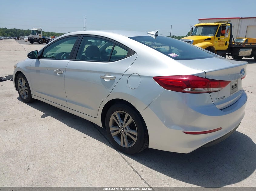 2017 Hyundai Elantra VIN 5NPD84LF9HH089308 IAAI salvage auction — REAR END, Salvage Title, sold $2,350 on 2026-07-25 (photo 3)