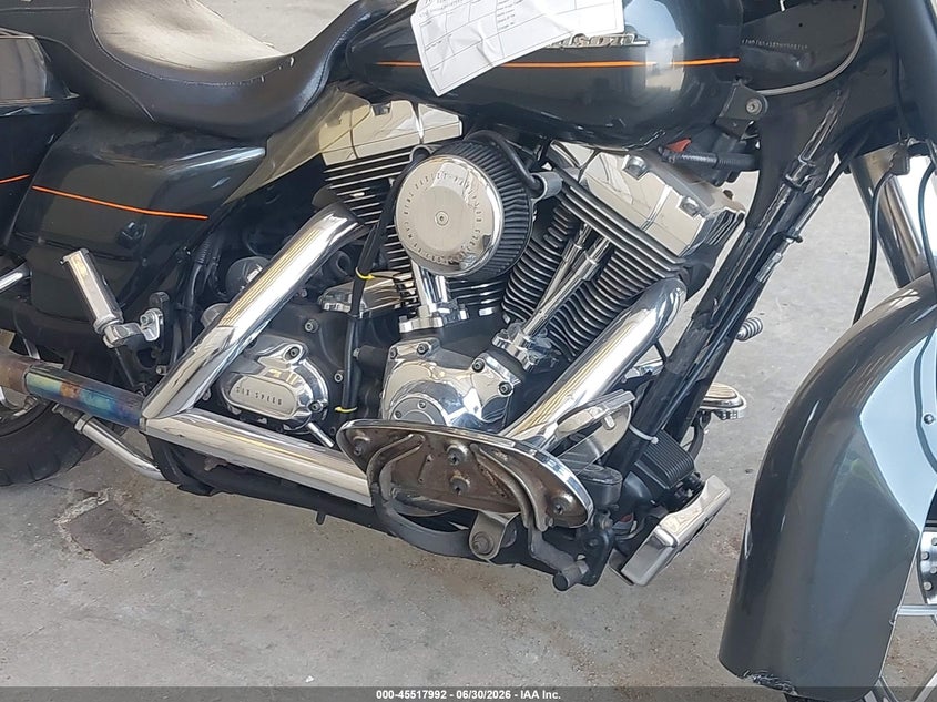 2007 Harley-davidson Street glide VIN 1HD1KB4387Y636013 IAAI salvage auction — FRONT END, Clear - Dealer Only (California), sold $125 on 2026-07-21 (photo 8)
