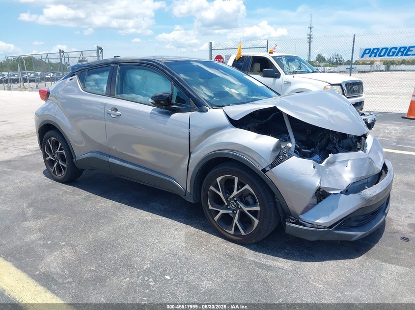 2019 Toyota C-hr VIN NMTKHMBX7KR074369 IAAI salvage auction — FRONT END, Salvage Title, sold $2,550 on 2026-07-23 (photo 1)