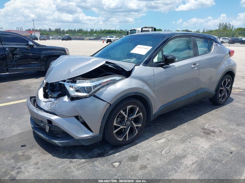 2019 Toyota C-hr VIN NMTKHMBX7KR074369 IAAI salvage auction — FRONT END, Salvage Title, sold $2,550 on 2026-07-23 (photo 2)