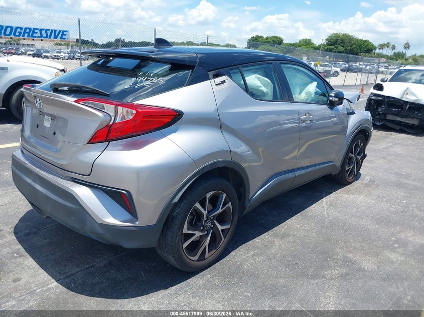 2019 Toyota C-hr VIN NMTKHMBX7KR074369 IAAI salvage auction — FRONT END, Salvage Title, sold $2,550 on 2026-07-23 (photo 4)