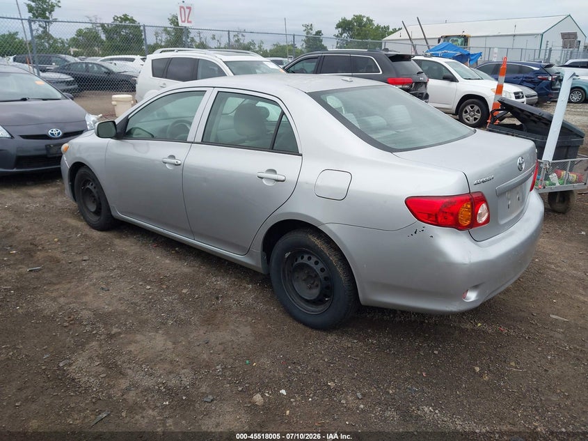 2010 Toyota Corolla VIN 2T1BU4EE3AC279640 IAAI salvage auction — NORMAL WEAR, Original (Ohio), sold $750 on 2026-07-18 (photo 3)