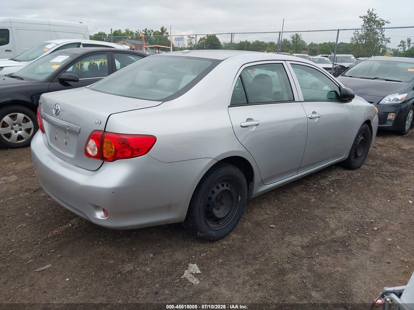 2010 Toyota Corolla VIN 2T1BU4EE3AC279640 IAAI salvage auction — NORMAL WEAR, Original (Ohio), sold $750 on 2026-07-18 (photo 4)