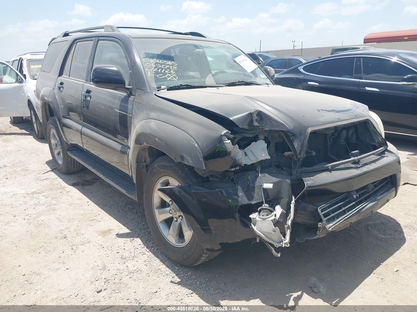 2006 Toyota 4runner VIN JTEZU17RX68063098 IAAI salvage auction — FRONT END, Salvage (Texas), sold $100 on 2026-07-27 (photo 1)