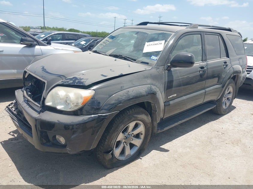 2006 Toyota 4runner VIN JTEZU17RX68063098 IAAI salvage auction — FRONT END, Salvage (Texas), sold $100 on 2026-07-27 (photo 2)