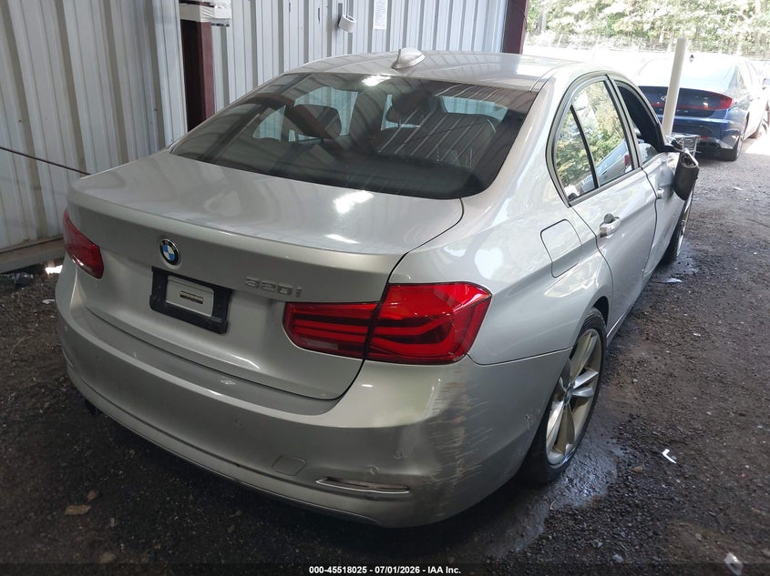 2016 BMW 3er VIN WBA8E1G53GNT34061 IAAI salvage auction — FRONT END, Salvage - Greater Than 75% (Maryland), sold $600 on 2026-07-23 (photo 4)