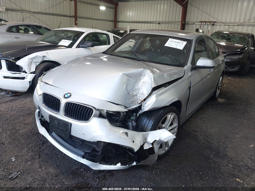 2016 BMW 3er VIN WBA8E1G53GNT34061 IAAI salvage auction — FRONT END, Salvage - Greater Than 75% (Maryland), sold $600 on 2026-07-23 (photo 6)