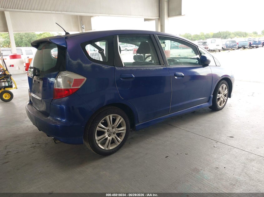 2009 Honda Fit VIN JHMGE88409S018178 IAAI salvage auction — NORMAL WEAR, Clear (Florida), sold $1,100 on 2026-07-15 (photo 4)