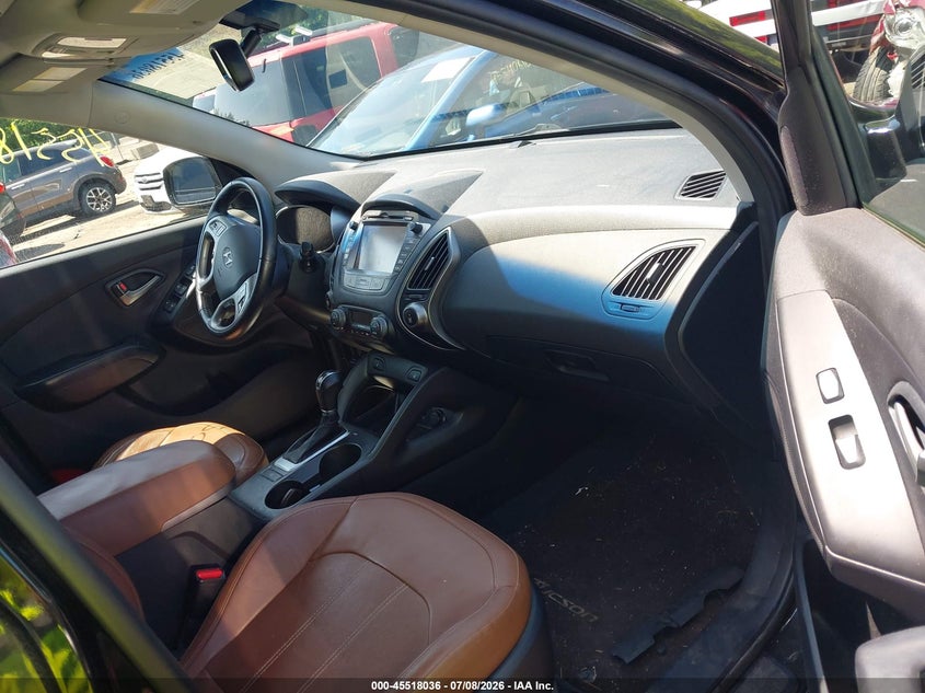 2015 Hyundai Tucson VIN KM8JU3AG4FU987009 IAAI salvage auction — FRONT END, Clear (Massachusetts), sold $1,900 on 2026-07-14 (photo 5)