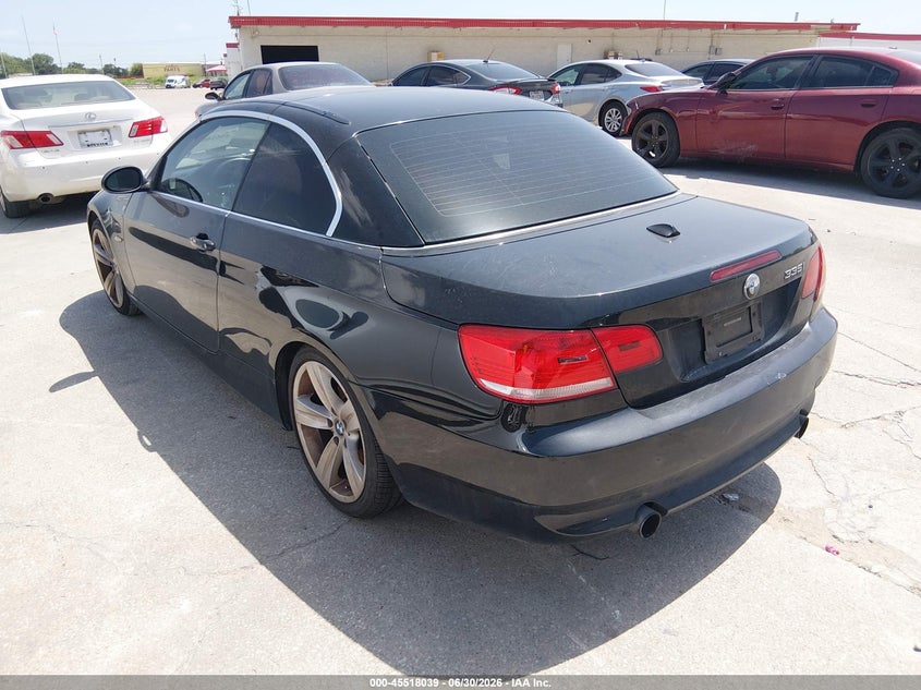 2008 BMW 3 series VIN WBAWL73558PX53458 IAAI salvage auction — NORMAL WEAR, Original (Texas), sold $875 on 2026-07-13 (photo 3)