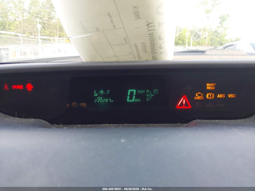 2004 Toyota Prius VIN JTDKB20U440040816 IAAI salvage auction — SIDE, Clear (North Carolina), sold $375 on 2026-07-30 (photo 7)