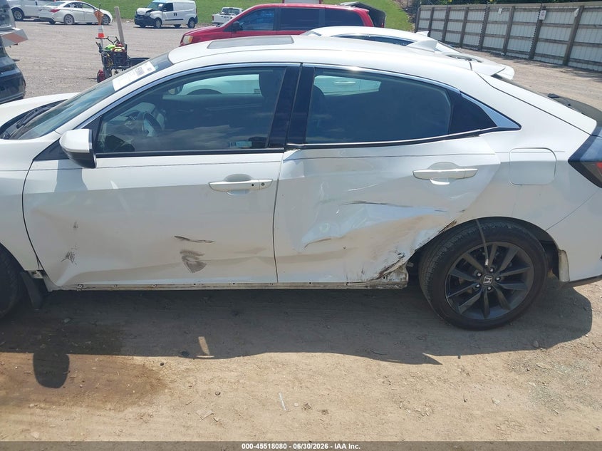 2021 Honda Civic VIN SHHFK7H61MU232473 IAAI salvage auction — LEFT SIDE, Clear (Tennessee), sold $225 on 2026-07-29 (photo 6)