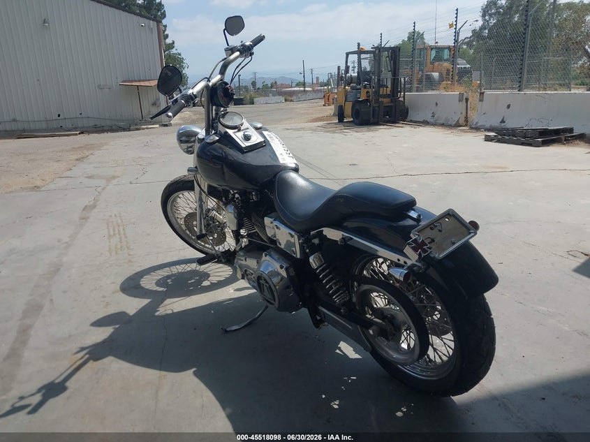 1999 Harley-davidson Fxdwg VIN 1HD1GEV30XY305508 IAAI salvage auction — NORMAL WEAR, Clear - Dealer Only (California), sold $1,000 on 2026-07-28 (photo 3)