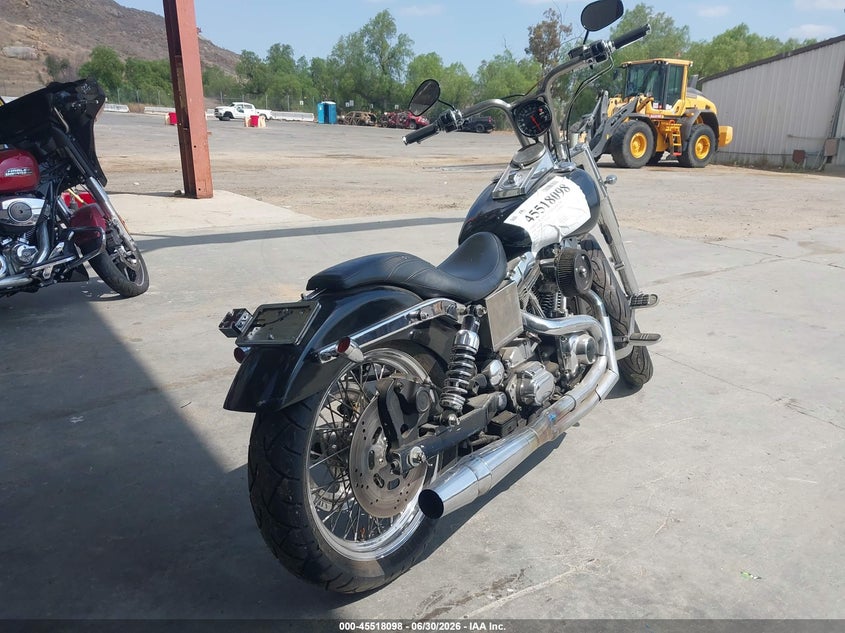 1999 Harley-davidson Fxdwg VIN 1HD1GEV30XY305508 IAAI salvage auction — NORMAL WEAR, Clear - Dealer Only (California), sold $1,000 on 2026-07-28 (photo 4)