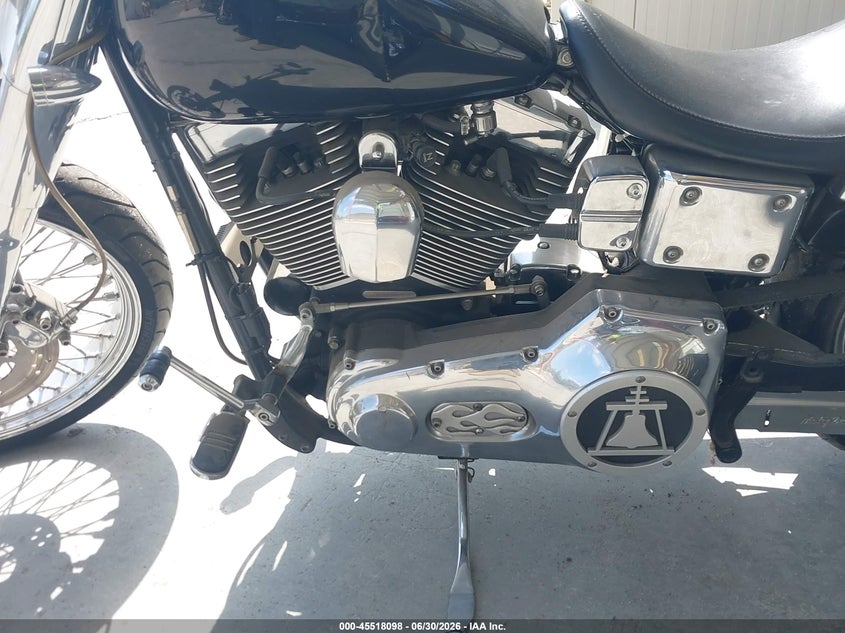1999 Harley-davidson Fxdwg VIN 1HD1GEV30XY305508 IAAI salvage auction — NORMAL WEAR, Clear - Dealer Only (California), sold $1,000 on 2026-07-28 (photo 9)