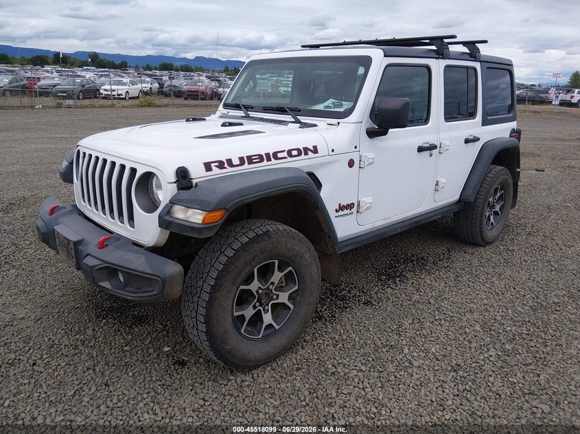 2020 Jeep Wrangler unlimited VIN 1C4HJXFG7LW125365 IAAI salvage auction — NORMAL WEAR, Sf97 (Oregon), sold $1,550 on 2026-07-29 (photo 2)