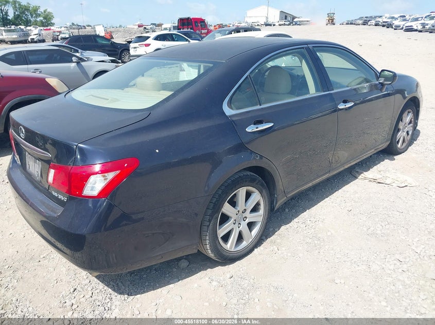 2009 Lexus Es 350 VIN JTHBJ46GX92293214 IAAI salvage auction — NORMAL WEAR, Clear (Tennessee), sold $400 on 2026-07-09 (photo 4)