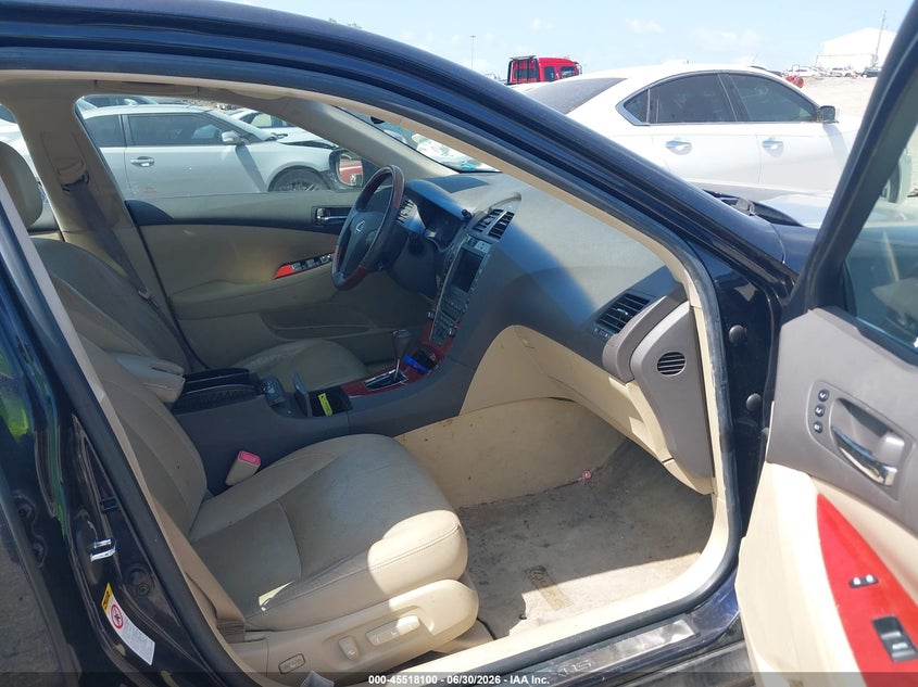 2009 Lexus Es 350 VIN JTHBJ46GX92293214 IAAI salvage auction — NORMAL WEAR, Clear (Tennessee), sold $400 on 2026-07-09 (photo 5)