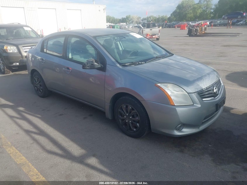 2011 Nissan Sentra VIN 3N1AB6AP7BL696930 IAAI salvage auction — NORMAL WEAR, Clear (Utah), sold $275 on 2026-07-09 (photo 1)