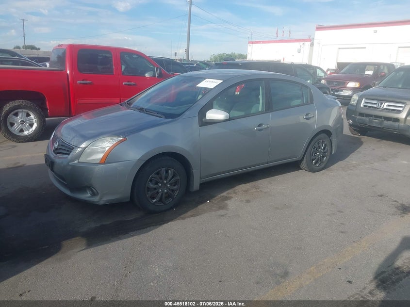 2011 Nissan Sentra VIN 3N1AB6AP7BL696930 IAAI salvage auction — NORMAL WEAR, Clear (Utah), sold $275 on 2026-07-09 (photo 2)