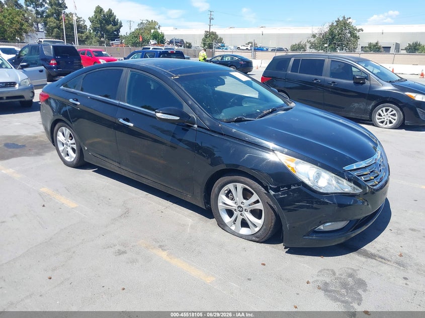 2012 Hyundai Sonata VIN 5NPEC4AC3CH451864 IAAI salvage auction — NORMAL WEAR, Salvage Title - Dealer (California), sold $625 on 2026-07-29 (photo 1)