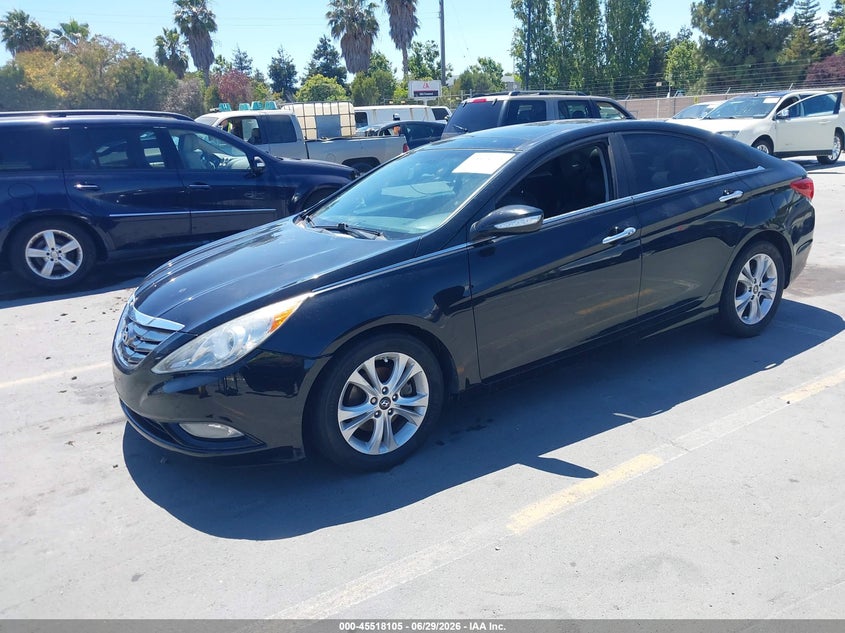 2012 Hyundai Sonata VIN 5NPEC4AC3CH451864 IAAI salvage auction — NORMAL WEAR, Salvage Title - Dealer (California), sold $625 on 2026-07-29 (photo 2)
