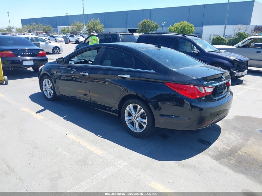 2012 Hyundai Sonata VIN 5NPEC4AC3CH451864 IAAI salvage auction — NORMAL WEAR, Salvage Title - Dealer (California), sold $625 on 2026-07-29 (photo 3)