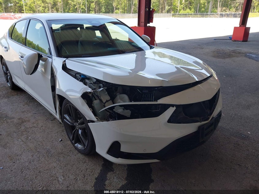 2023 Acura Integra VIN 19UDE4G75PA005228 IAAI salvage auction — RIGHT FRONT, Salvage Title, sold $9,450 on 2026-08-27 (photo 6)