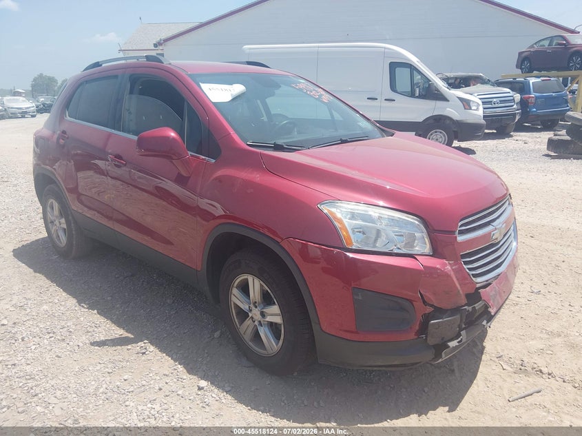 2015 Chevrolet Trax VIN KL7CJRSB9FB239151 IAAI salvage auction — RIGHT FRONT, Salvage Title, sold $700 on 2026-07-29 (photo 1)