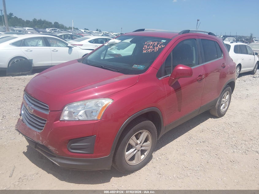 2015 Chevrolet Trax VIN KL7CJRSB9FB239151 IAAI salvage auction — RIGHT FRONT, Salvage Title, sold $700 on 2026-07-29 (photo 2)