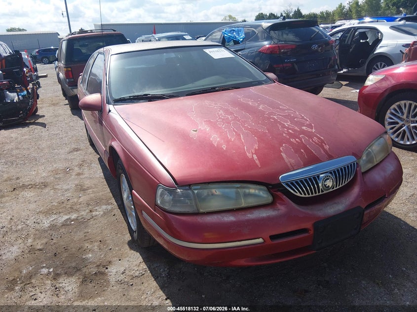 1997 Mercury Cougar VIN 1MELM624XVH630264 IAAI salvage auction — MECHANICAL, Clear (Oklahoma), sold $100 on 2026-07-22 (photo 1)