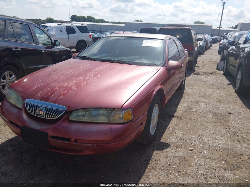 1997 Mercury Cougar VIN 1MELM624XVH630264 IAAI salvage auction — MECHANICAL, Clear (Oklahoma), sold $100 on 2026-07-22 (photo 2)