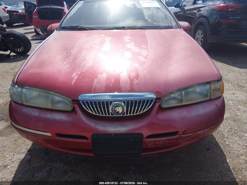 1997 Mercury Cougar VIN 1MELM624XVH630264 IAAI salvage auction — MECHANICAL, Clear (Oklahoma), sold $100 on 2026-07-22 (photo 6)