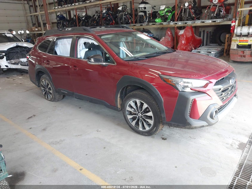 2023 Subaru Outback VIN 4S4BTGND1P3186270 — IAAI salvage auction photo