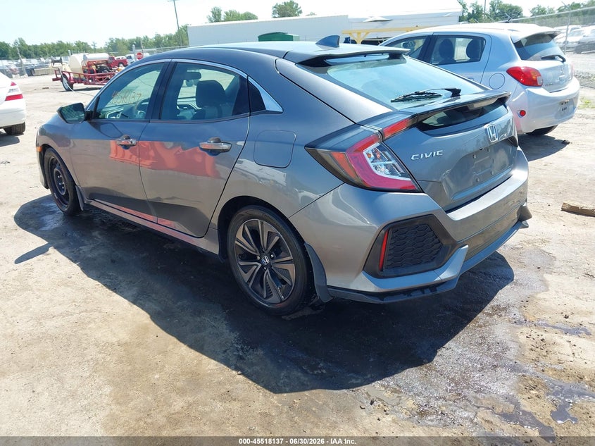 2018 Honda Civic VIN SHHFK7H6XJU215392 IAAI salvage auction — RIGHT FRONT, Clear (Virginia), sold $2,500 on 2026-07-24 (photo 3)