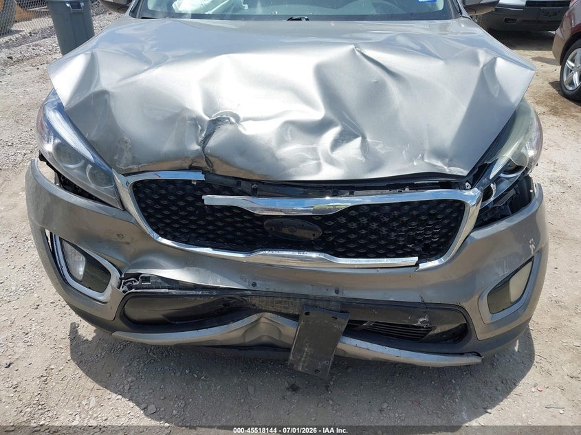 2017 Kia Sorento VIN 5XYPH4A19HG208003 IAAI salvage auction — FRONT END, Salvage (Texas), sold $1,675 on 2026-08-01 (photo 6)