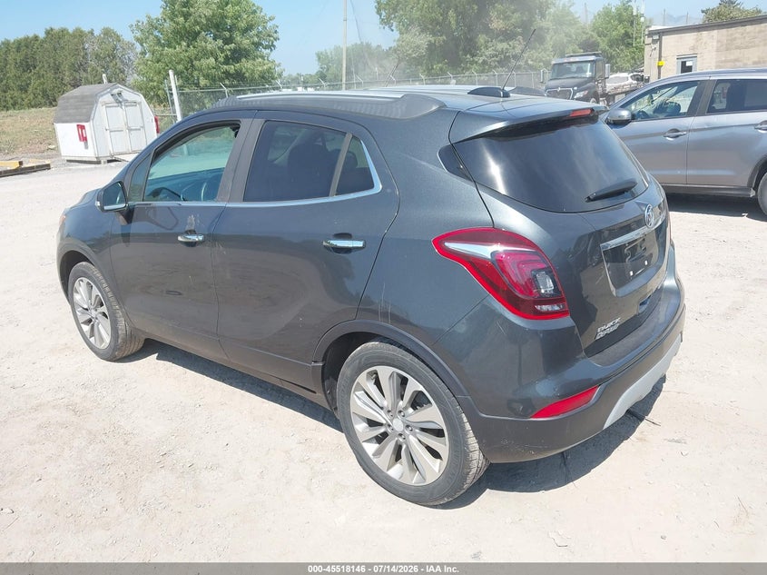 2018 Buick Encore VIN KL4CJESB3JB642539 IAAI salvage auction — RIGHT SIDE, Mv-907A (New York), sold $25 on 2026-07-23 (photo 3)