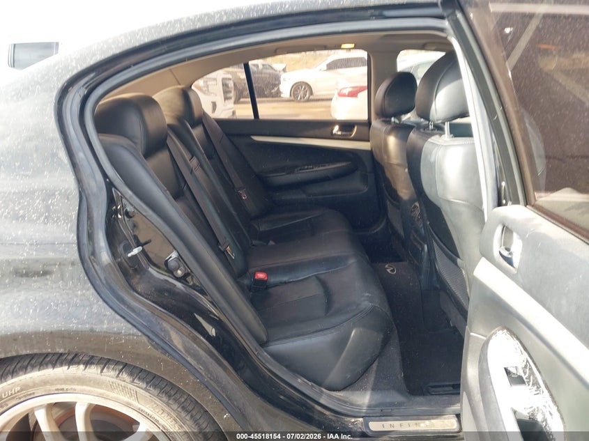 2007 Infiniti G35 VIN JNKBV61E37M711622 IAAI salvage auction — NORMAL WEAR, Original (Texas), sold $600 on 2026-07-15 (photo 8)