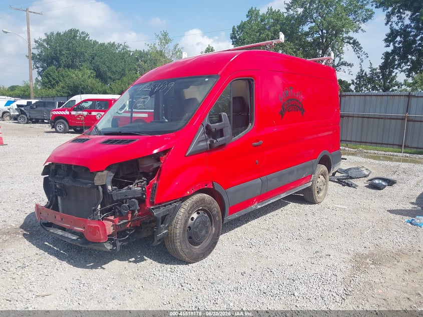 2016 Ford VIN 1FTYE1CM7GKB33104 IAAI salvage auction — RIGHT FRONT, Salvage (Ohio), sold $2,650 on 2026-07-10 (photo 2)