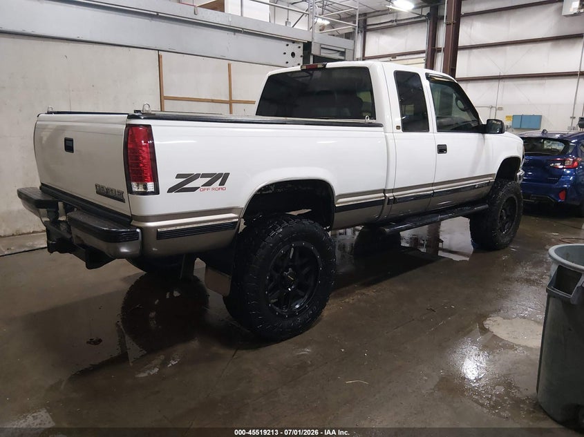 1998 Chevrolet C/k 1500 VIN 1GCEK19R9WR123338 IAAI salvage auction — FRONT END, Salvage (Idaho), sold $2,500 on 2026-07-17 (photo 4)
