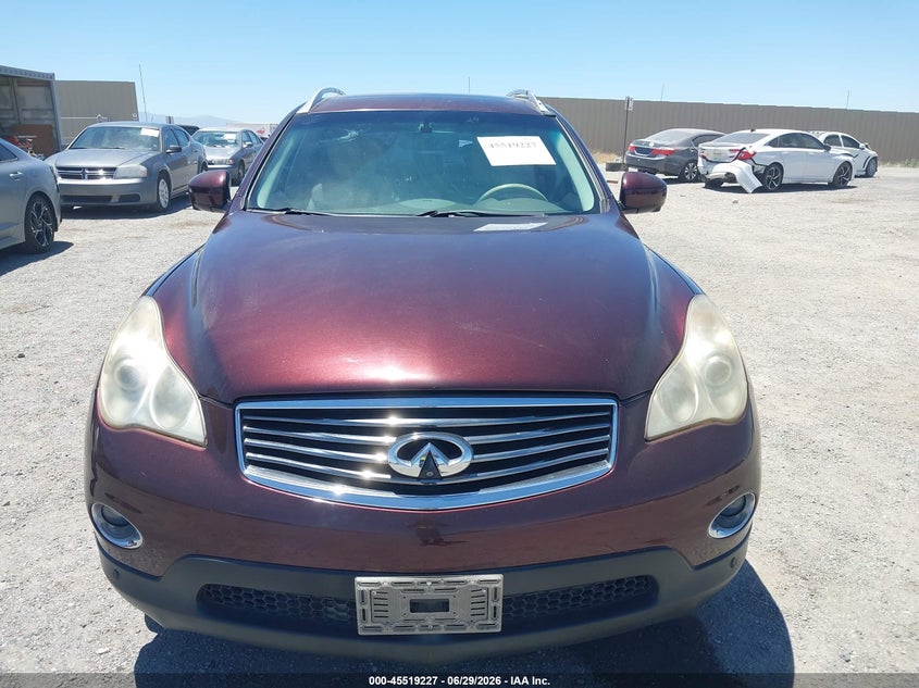 2012 Infiniti Ex VIN JN1AJ0HP6CM400518 IAAI salvage auction — NORMAL WEAR, Clear (California), sold $650 on 2026-07-30 (photo 6)