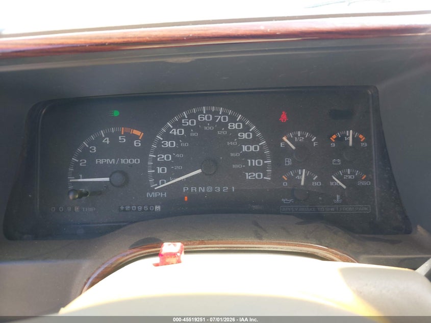2000 Cadillac Escalade VIN 1GYEK63R3YR200885 IAAI salvage auction — NORMAL WEAR, Regular (Nevada), sold $100 on 2026-07-24 (photo 7)
