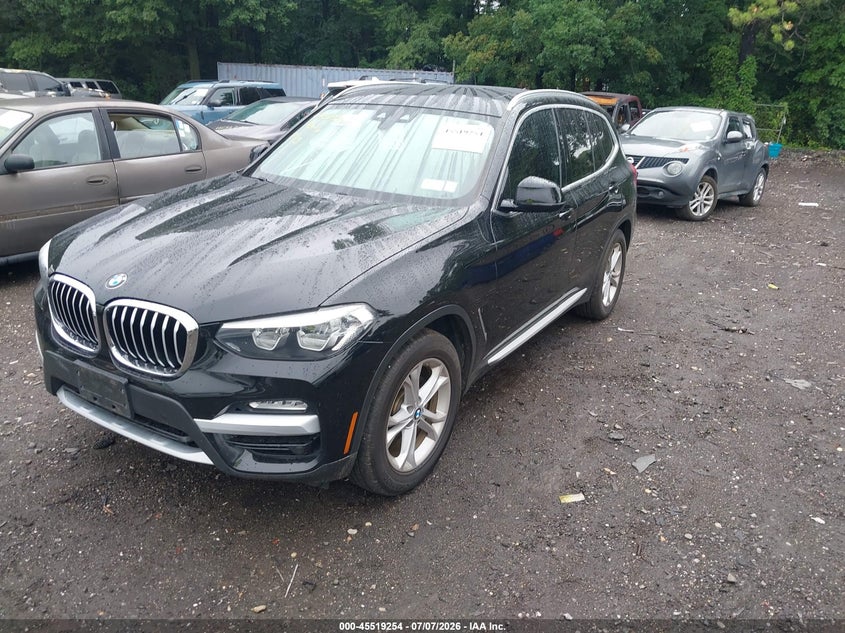 2019 BMW X3 VIN 5UXTR9C56KLD94427 IAAI salvage auction — WATER/FLOOD, Mv-907A (New York), sold $7,000 on 2026-07-17 (photo 2)