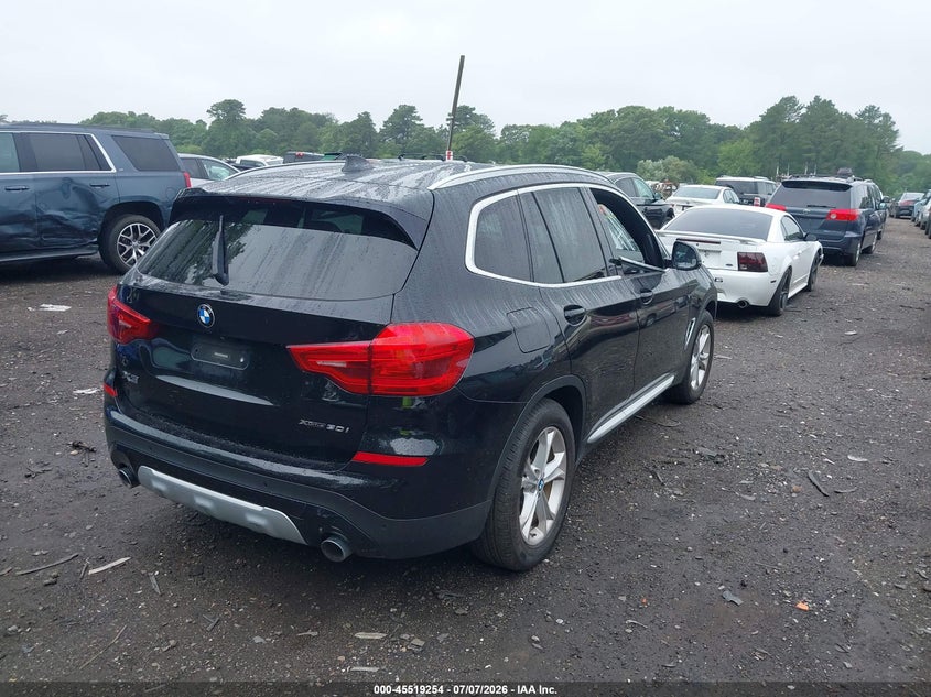 2019 BMW X3 VIN 5UXTR9C56KLD94427 IAAI salvage auction — WATER/FLOOD, Mv-907A (New York), sold $7,000 on 2026-07-17 (photo 4)