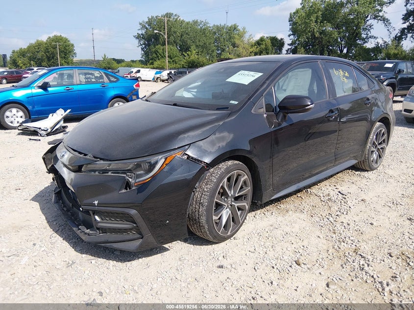 2022 Toyota Corolla VIN 5YFS4MCE2NP127888 IAAI salvage auction — FRONT END, Salvage Title, sold $4,050 on 2026-08-02 (photo 2)