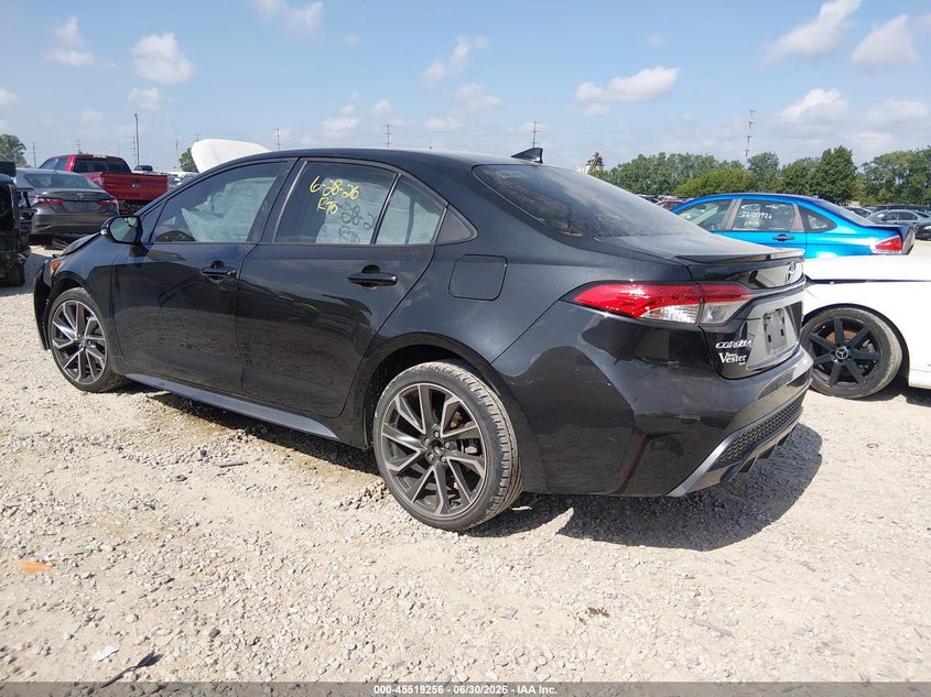2022 Toyota Corolla VIN 5YFS4MCE2NP127888 IAAI salvage auction — FRONT END, Salvage Title, sold $4,050 on 2026-08-02 (photo 3)