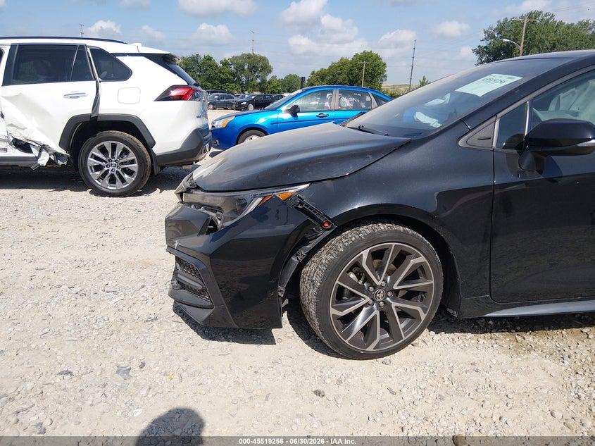 2022 Toyota Corolla VIN 5YFS4MCE2NP127888 IAAI salvage auction — FRONT END, Salvage Title, sold $4,050 on 2026-08-02 (photo 6)