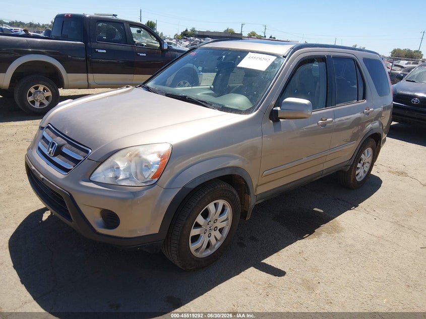 2005 Honda Cr-v VIN JHLRD78935C013163 IAAI salvage auction — NORMAL WEAR, Clear - Dealer Only (California), sold $1,050 on 2026-07-29 (photo 2)