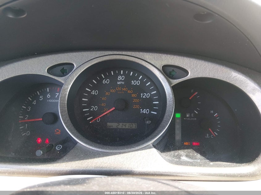 2001 Toyota Highlander VIN JTEHF21A410004554 IAAI salvage auction — SIDE, Salvage (California), sold $25 on 2026-07-29 (photo 7)